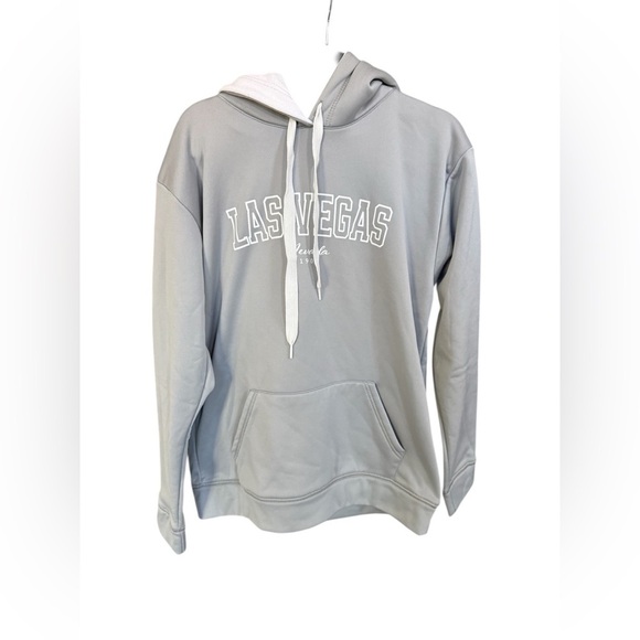 wear code Other - Las Vegas Arch Logo Hooded Sweatshirt - Light Gray